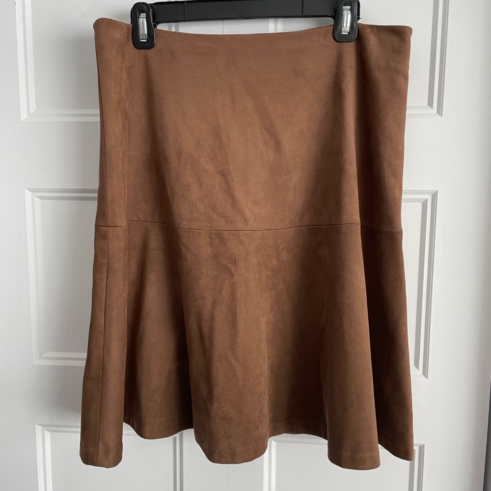 Tommy Hilfiger Faux Suede Skirt
